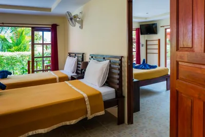 Bungalow familial avec vue sur le jardin — Cyana Resort